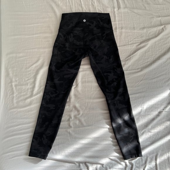 Lululemon Wunder Train High-Rise Tight 25" - 6 - Incognito Camo Multi Grey - Picture 6 of 6